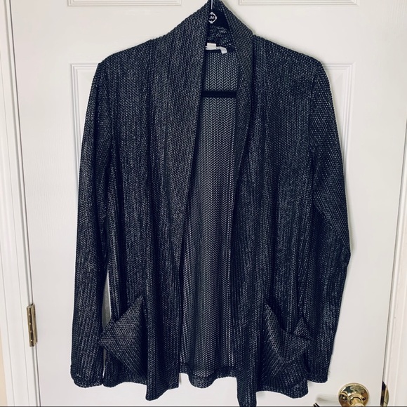 Calvin Klein Black Cardigan Sweater - Picture 4 of 6